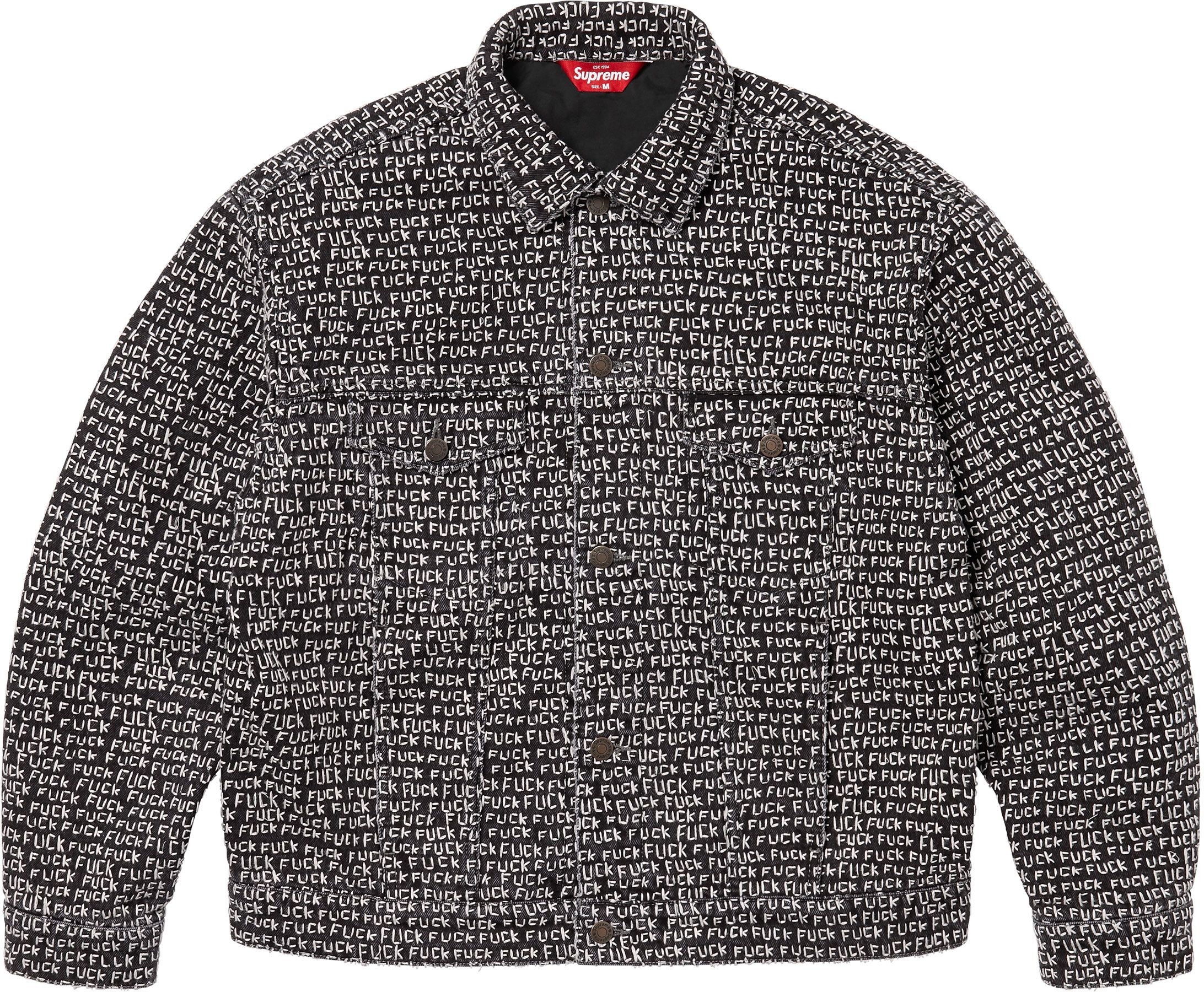 Fuck Stitch Denim Trucker Jacket view 5